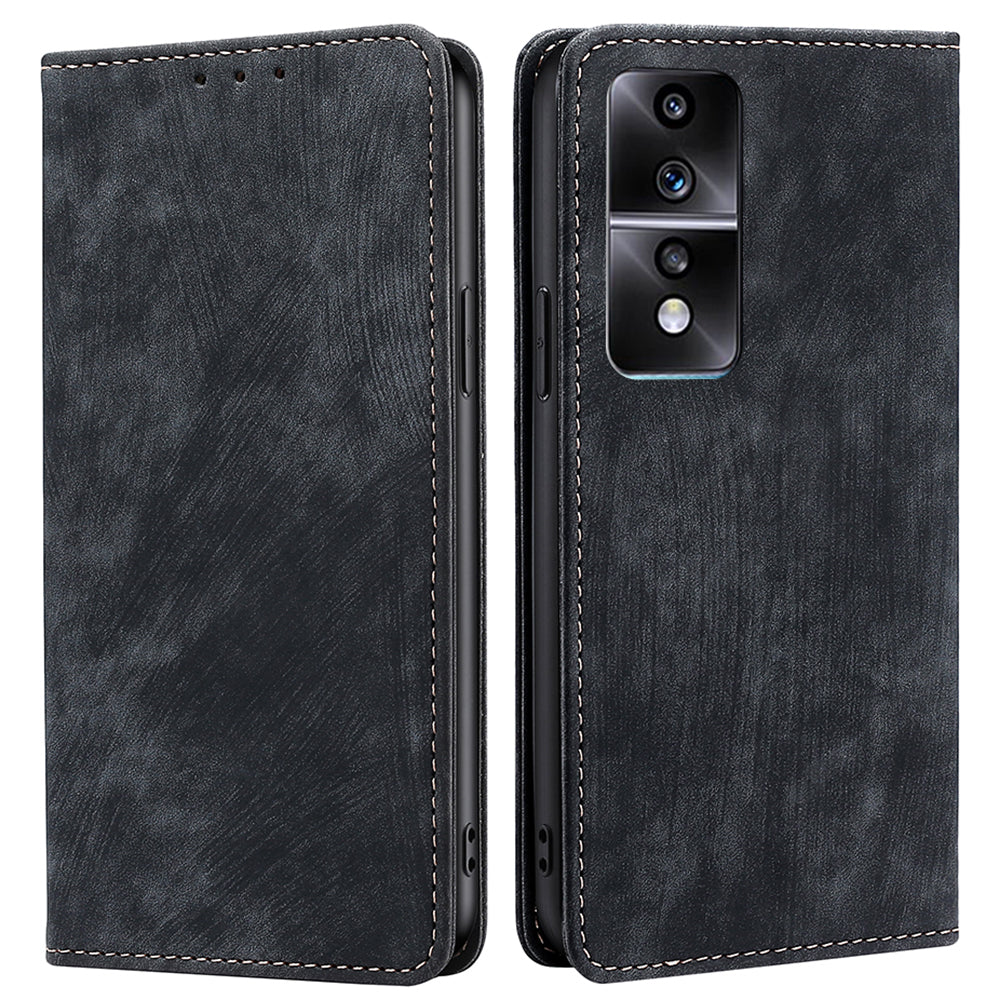 For Honor 80 GT 5G PU Leather Wallet Magnetic Auto-absorbed Stand Cover RFID Blocking Phone Case For Honor 80 GT 5G PU Leather Wallet Magnetic Auto-absorbed Stand Cover RFID Blocking Phone Case